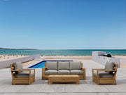 Madera Teak Outdoor Deep Seating Set - view 1
