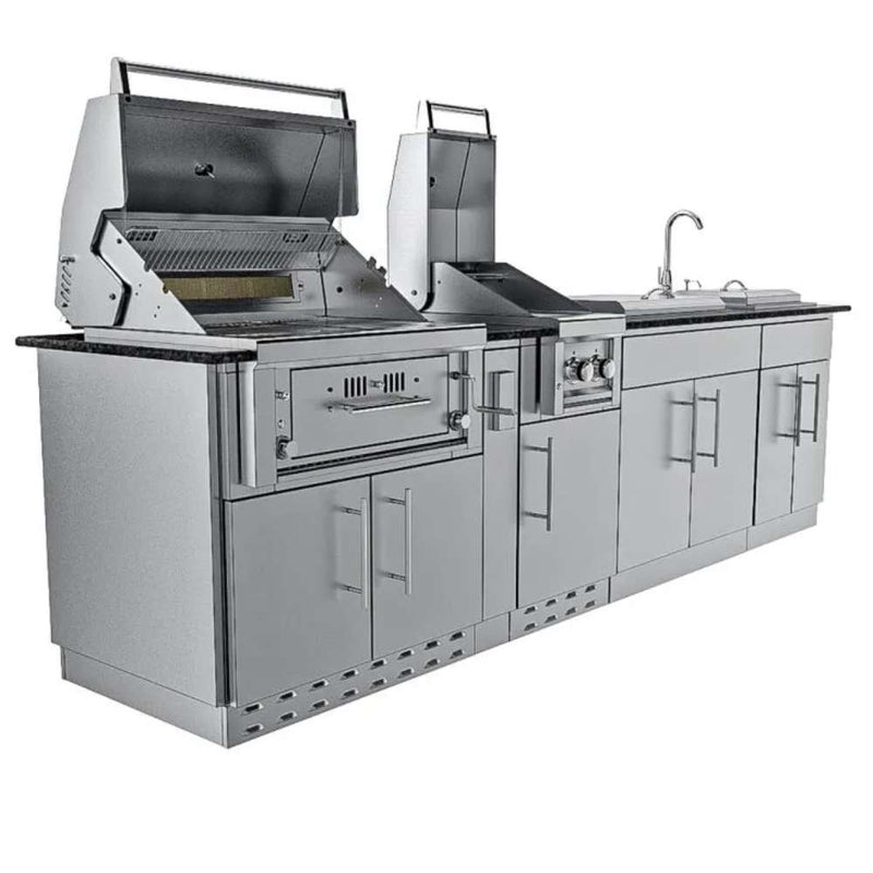 Sunstone THE ALAMO - grill, side burner, sink and storage