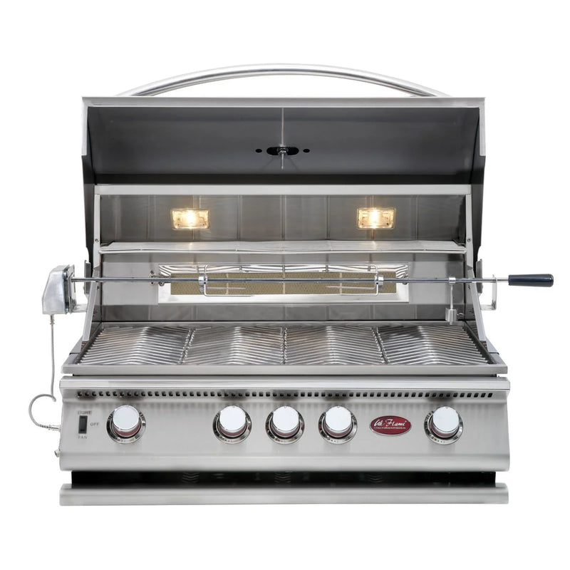 Cal Flame Bel Air Q 810 BBQ island 4-burner grill