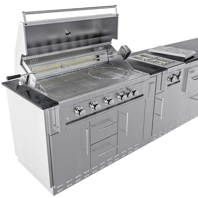 Sunstone THE FRENCH QUARTER - open grill and side burner