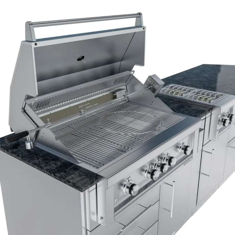 Sunstone THE SAVANNA - full layout with grill open