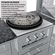 Sunstone TEXCAJUN - power burner open grate