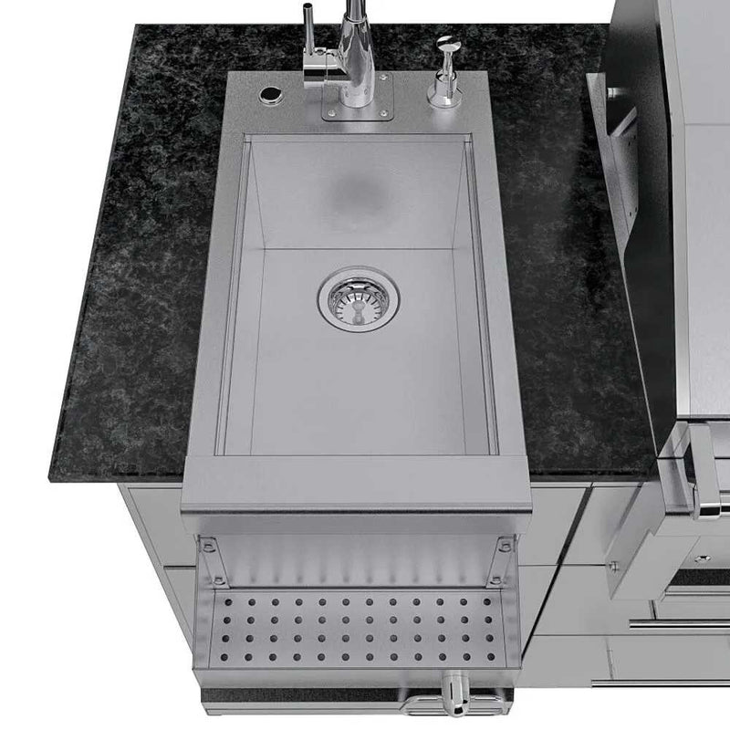 Sunstone THE CAPRICE - bar sink with faucet and soap dispenser