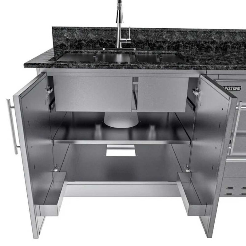 Sunstone THE GALLEY - sink cabinet with plumbing cutouts