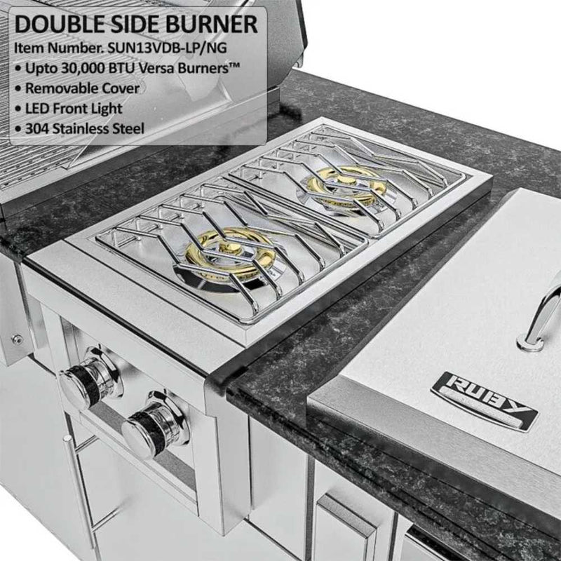 Sunstone THE HOUSTON - double side burner