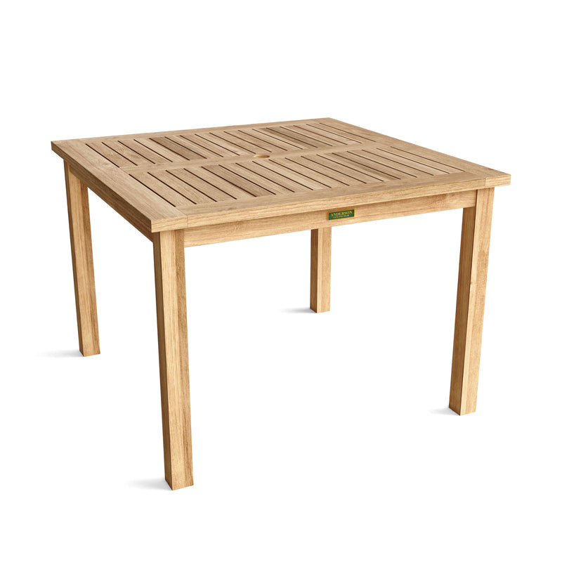 Lisbon Teak Outdoor Dining Table Set - view 2