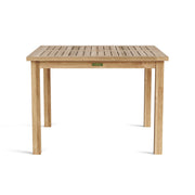 Lisbon Teak Outdoor Dining Table Set - view 3