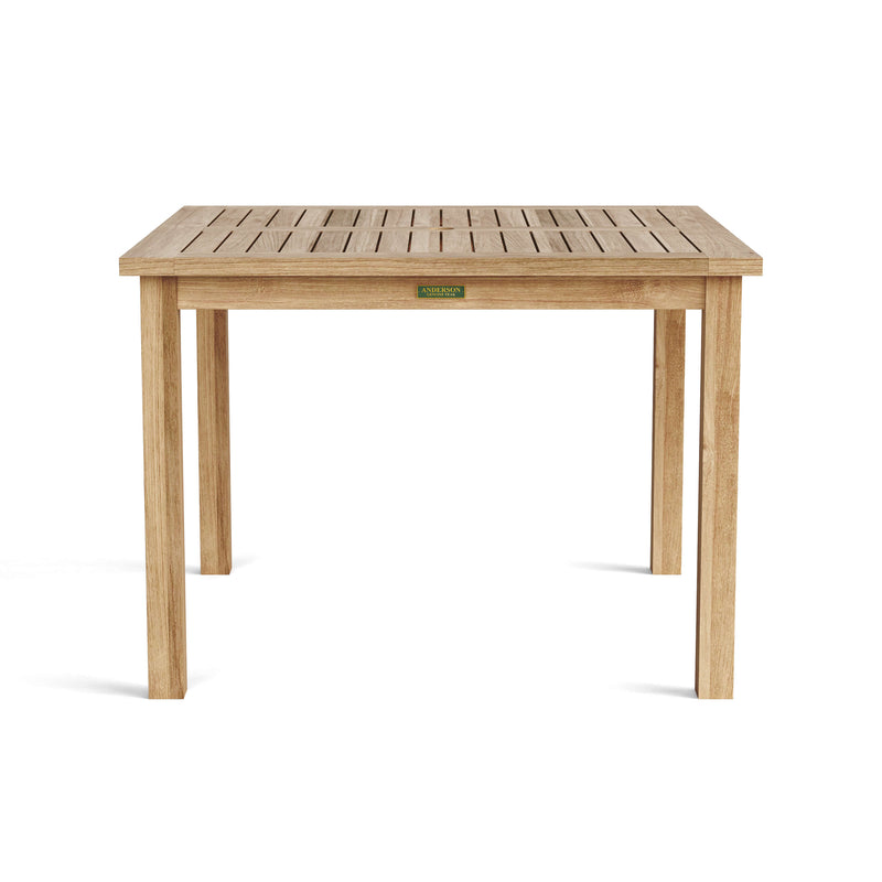 Lisbon Teak Outdoor Dining Table Set - view 3