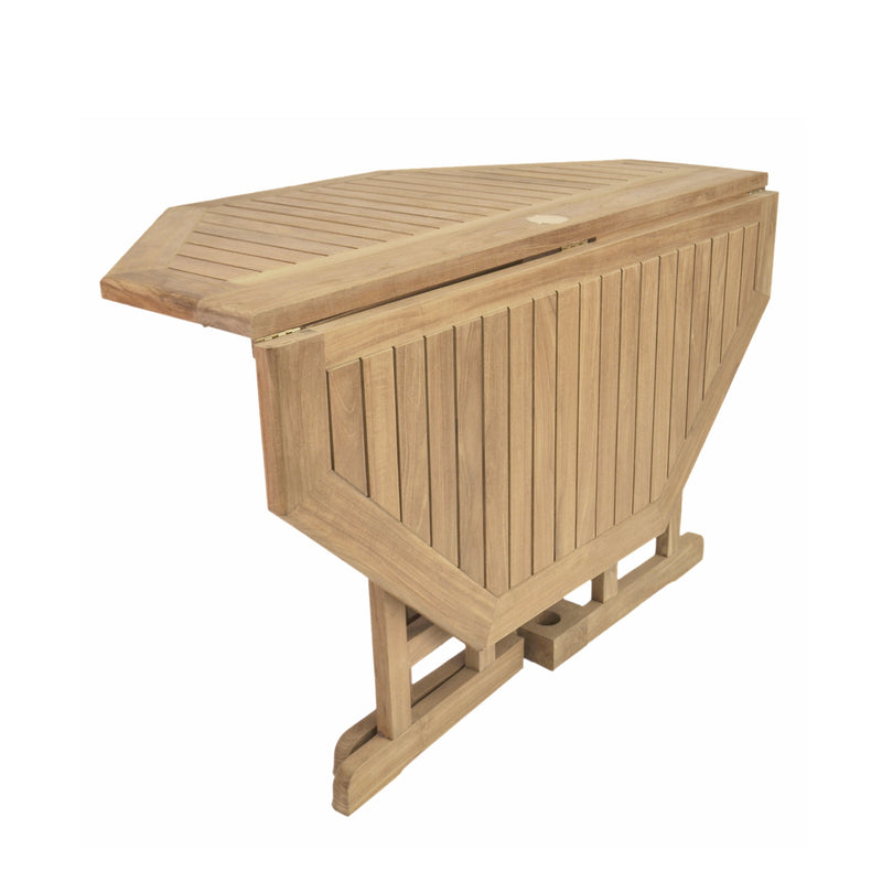 Butterfly 47" Octagonal Folding Table - view 3