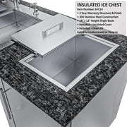 Sunstone THE SUMMIT - insulated ice chest