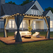 Erommy 12x12 Louvered Pergola 3D render