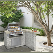 Cal Flame Maui Q 401 L-shaped BBQ island