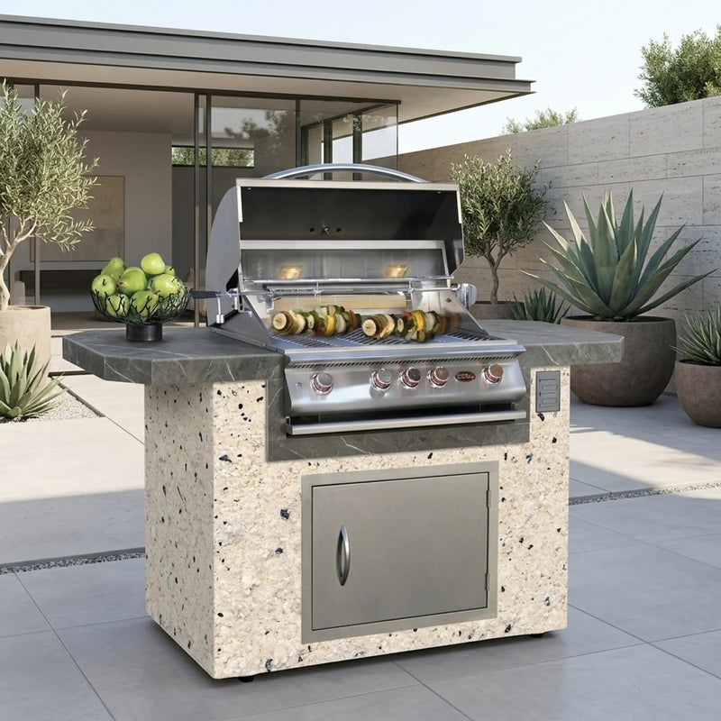 Cal Flame Kona Q 601 island, Pearl Haze finish