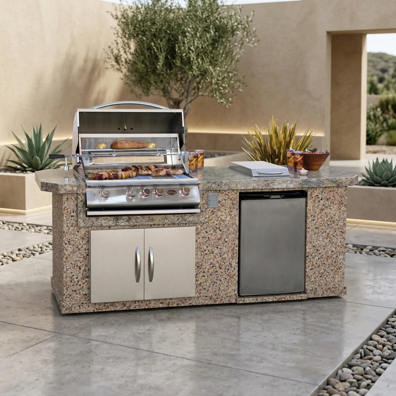 Cal Flame Atlantic Q 801 BBQ island