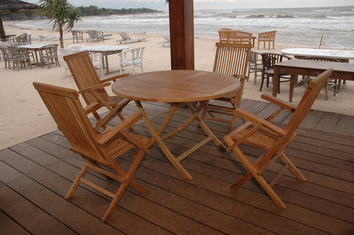 Anderson Teak Bahama Classic Dining Set - view 3